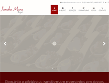 Tablet Screenshot of buffetsandramara.com.br